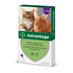 Advantage 80 pro kočky nad 4kg 1x0,8ml