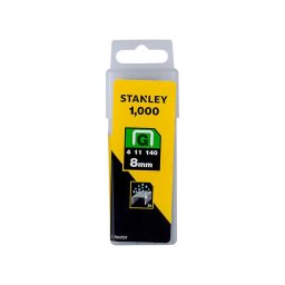 STANLEY Spony pro vysoké zatížení 8 mm/5/16" typ G 4/11/140, 1000 ks 1-TRA705T TRA705T