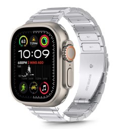 Tech-Protect Stainless Classic Apple Watch 6/7/8/9/10/SE a Ultra 1/2 44/45/46/49mm - Silver