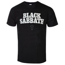 tričko pánské Black Sabbath - Type Cross - Black - 51133100