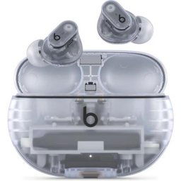 Apple Beats Studio Buds + bezdrátová sluchátka s potlačením hluku průhledná