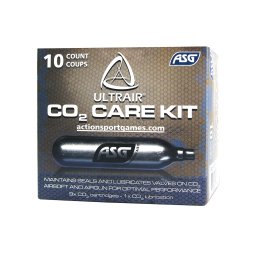 ASG bombička CO2 12g - 9x + 1ks se silikonem