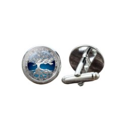 Gaira® Manžetové knoflíčky Strom života Blue 3607