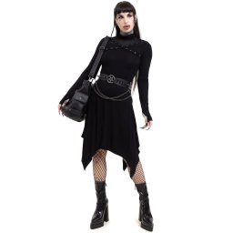 šaty dámské KILLSTAR - Midnight Riot - Black - KSRA011666
