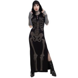 šaty dámské KILLSTAR - Catacomb - Black - KSRA011650