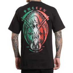 tričko pánské SULLEN - DE LA MUERTE MEX - SCM6156_BK