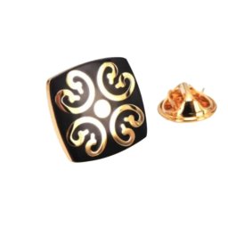 Gaira® Brož do klopy Ornament 3908, Barva zlatá