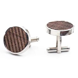 Gaira® Dřevěné manžetové knoflíčky 709110
