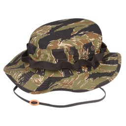 Klobouk BOONIE bavlna TIGER STRIPE GREEN vel. 55