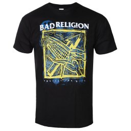 tričko pánské Bad Religion - Against The Grain - Black - KINGS ROAD - 20171790