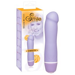 SMILE Sweety - mini vibrtor - tich - fialov