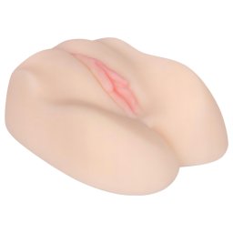 FWB - masturbtor vagna a zadeek s vibrtorem - realistick barva
