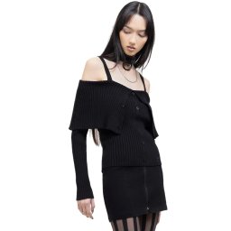 svetr dámský KILLSTAR - Shadow Empress - Black - KSRA011851