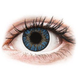 FreshLook ColorBlends - nedioptrické (2 čočky) True Sapphire