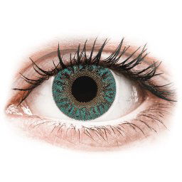 TopVue Color - nedioptrické (2 čočky) Turquoise