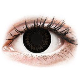 ColourVUE BigEyes - dioptrické (2 čočky) Dolly Black