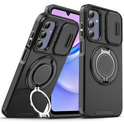 Camslide Stand obal, Samsung Galaxy A14, černý