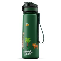 Klarstein schmatzfatz dětská sportovní láhev na vodu 500 ml | Tritan | Plastové hrdlo | Popruh na přenášení | Bez BPA | Dárkové balení