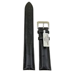 Gaira® Řemínek na hodinky 3041 černý, Šířka řemínku 20 mm
