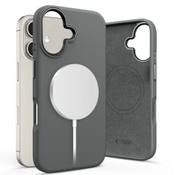 Pouzdro Tech-Protect Silicone Pure MagSafe iPhone 16 - Clay