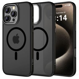 Pouzdro Tech-Protect MagEdge MagSafe iPhone 16 Pro - Black/Gunmetal