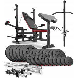 Hop-sport Kulturistická sada Premium HS-1075 117,5kg