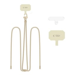 Tech-Protect C5S ROPE CROSSBODY Šňůrka / popruh na telefon - Šedohnědá
