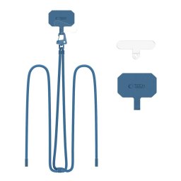 Tech-Protect C5S ROPE CROSSBODY Šňůrka / popruh na telefon - Tmavě modrá