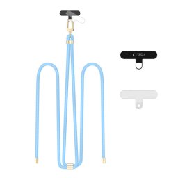Tech-Protect C7S ROPE CROSSBODY Šňůrka / popruh na telefon - BLUE/GOLD