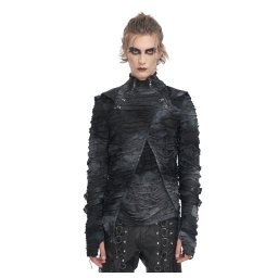 tričko pánské s dlouhým rukávem DEVIL FASHION - Punk - TT275