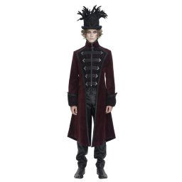 kabát pánský DEVIL FASHION - Wine - CT23802