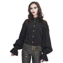 košile dámská DEVIL FASHION - Steampunk Distressed - SHT11401