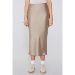 Tezenis Midi Sukně z Atlasu Žena Prírodní Größe L