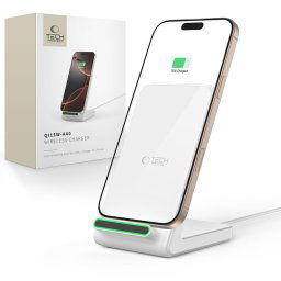 Tech-Protect QI15W-A40 Bezdrátová nabíječka - Bílá