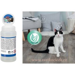 Bublifuk se šantou kočičí 120 ml - hračka pro kočky