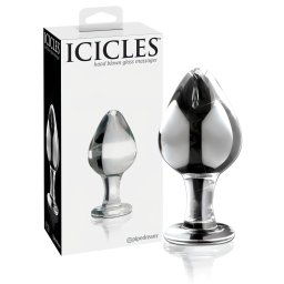 Icicles No. 25 - kuelovit, sklenn anln kolk (prhledn)