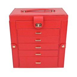 Gaira® Šperkovnice 9033, Barva červená