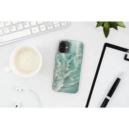 Pouzdro Forcell F-Protect Mirage MagSafe iPhone 16 Plus - green marble