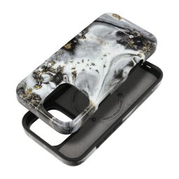 Pouzdro Forcell F-Protect Mirage MagSafe iPhone 16 - silver fog