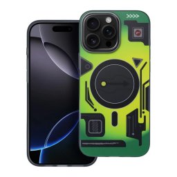 Forcell F-Protect Levels MagSafe iPhone 16 Pro - cyber green