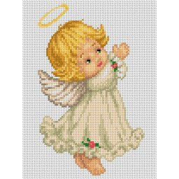 Sestava pro vyšívání křížkovým stehem Malwina 18x24cm - č. 5029