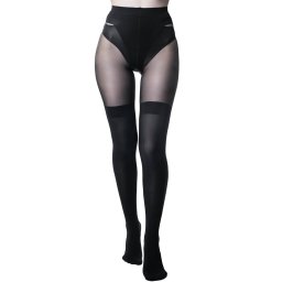 punčocháče KILLSTAR - Alona - BLACK - KSRA001639