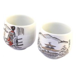 Japonský set na čaj Hakame 2 šálky