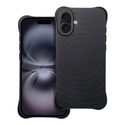 Kryt / obal Silicone Zephyr Mag Cover iPhone 16 Plus - černý