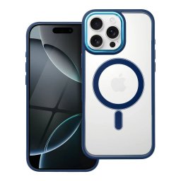 Obal / kryt CASE Color Edge Mag iPhone 16 Pro Max - modrý