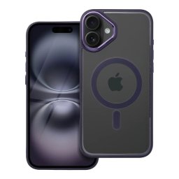 Obal / kryt CASE Color Edge Mag iPhone 16 Plus - fialový