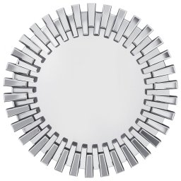 Kare designová nástěnná zrcadla Sprocket Ø92 cm