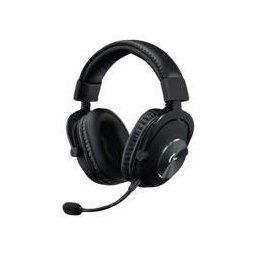 Logitech G PRO X - headset, priestorový zvuk 7.1 - čierny