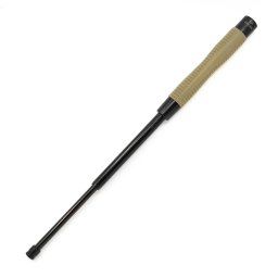 ESP obušek tlačítkový 51cm/20" kulatá koncovka, ergo. rukojeť s pouzdrem KHAKI