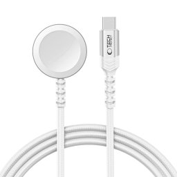 Magnetický nabíjecí USB-C kabel Tech-Protect UltraBoost MC10 pro Apple Watch 120cm - Bílý